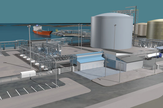 Pistesarjat ja LNG-terminaali Image