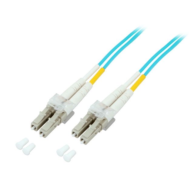 Kytkentäkaapeli-kuitu Duplex LC-LC OM3 MM