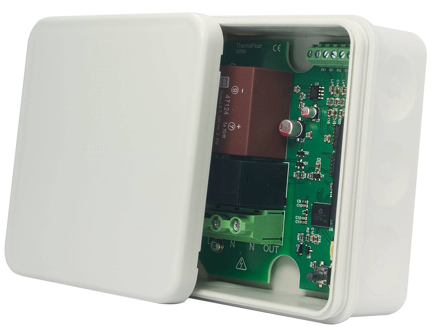 Kytkentärele Z-Wave Heatit Z-Relay 25A IP55 Kuva - 1