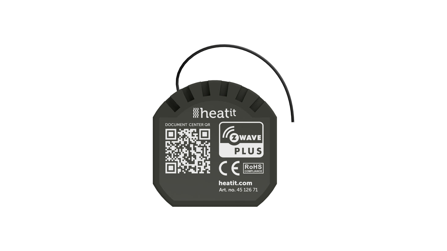 Kytkentärele Z-Wave Heatit ZM Single Relay 16A Kuva - 1