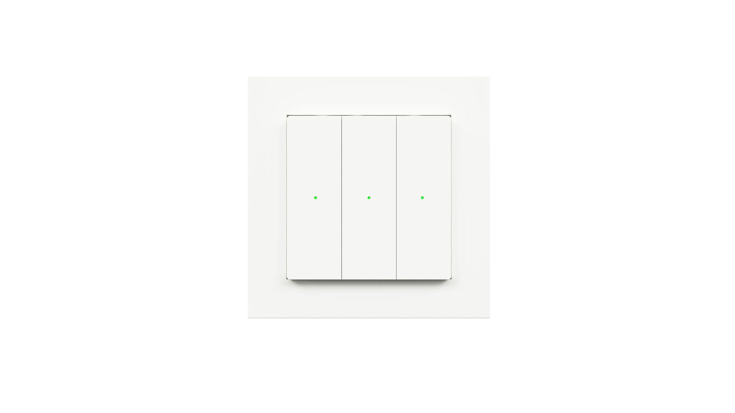 Painokytkin Z-Wave Heatit Z-Push Wall white Kuva - 1