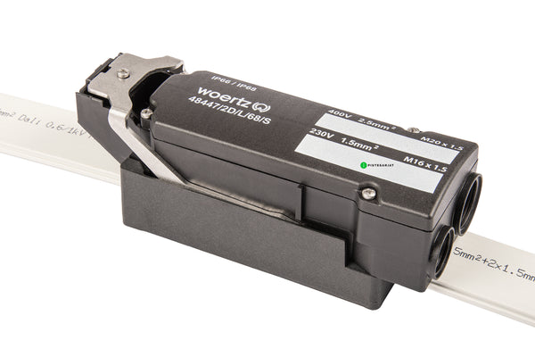 DALI-liitäntärasia IP68 5G2,5mm²+2x1,5mm² lattakaapelille Kuva - 1