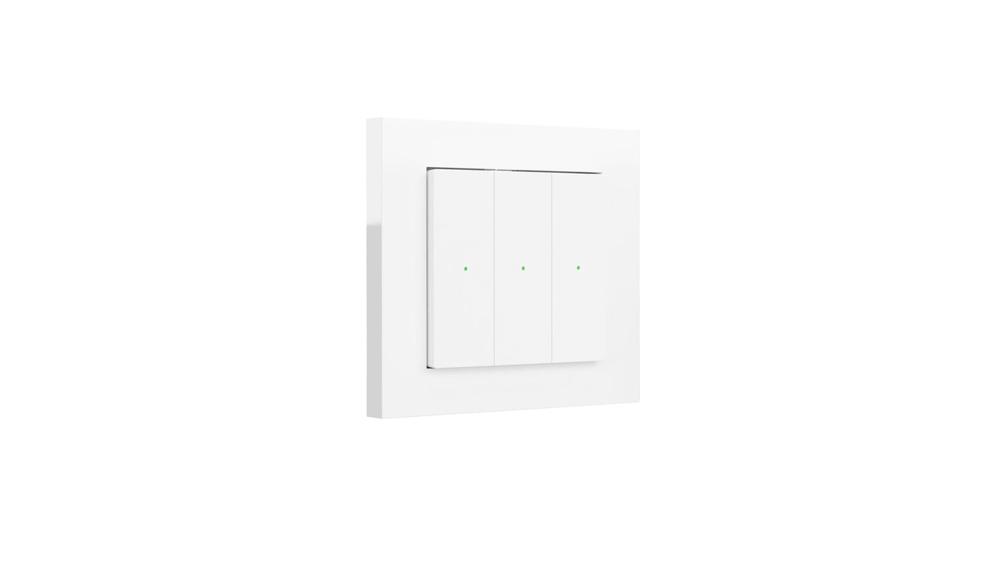 Painokytkin Z-Wave Heatit Z-Push Wall white