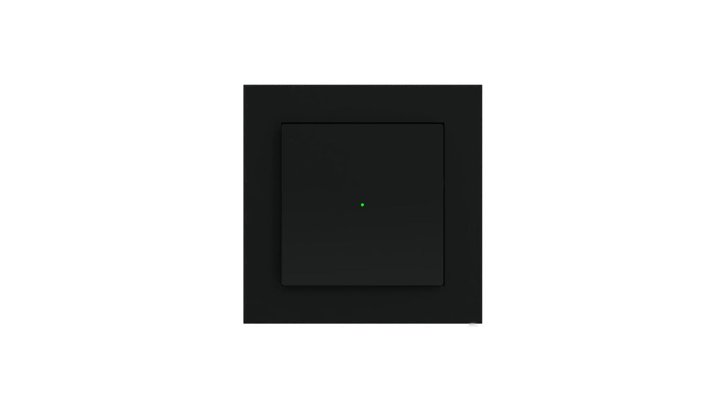 Painokytkin Z-Wave Heatit Z-Push Wall black Kuva - 3