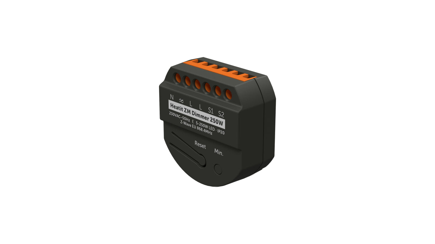 Himmennin inwall Z-Wave Heatit ZM Dimmer 250W Kuva - 1