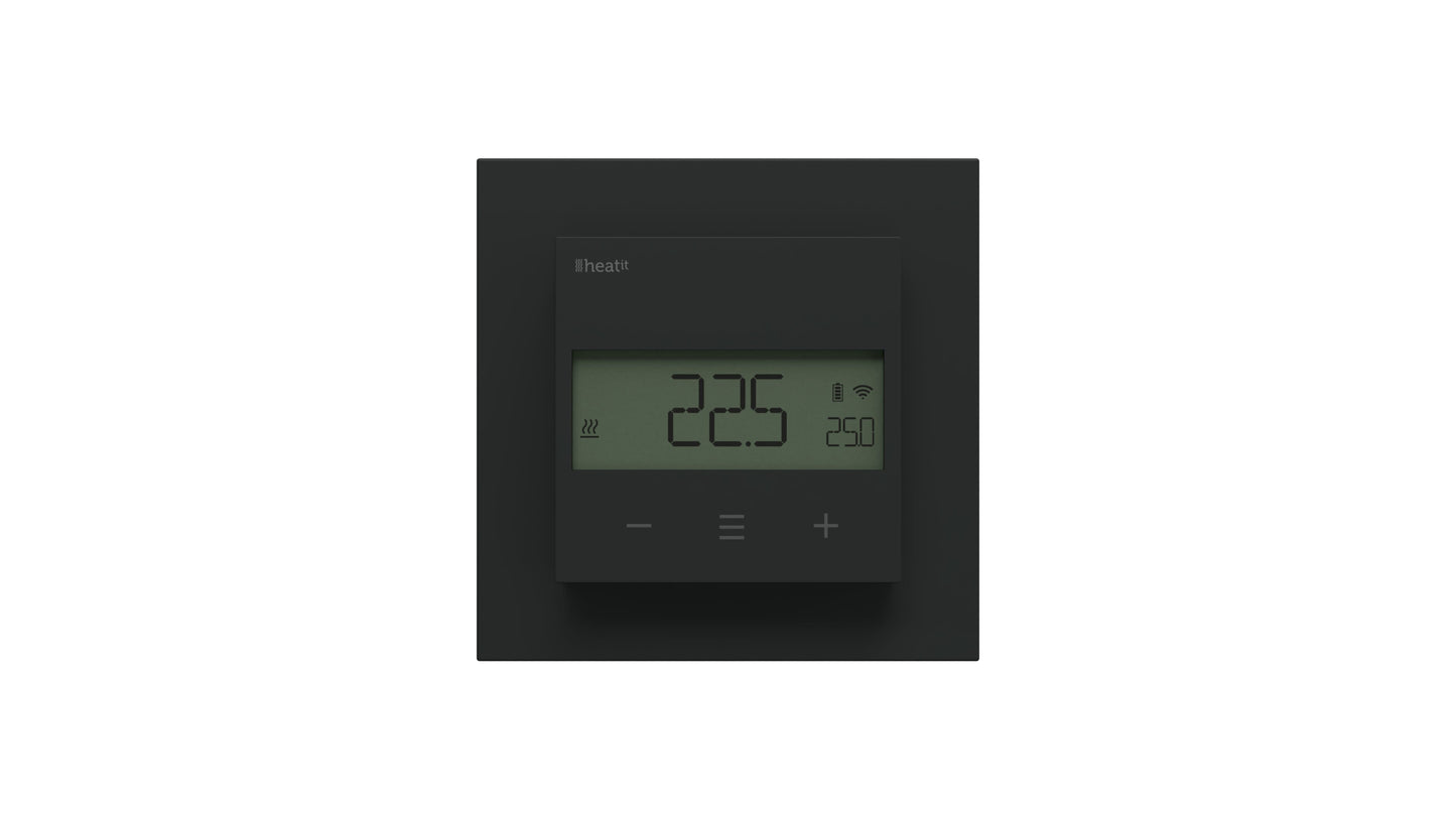 Huonetermostaatti Z-Wave heatit Z-Temp3 valkoinen / musta Kuva - 8