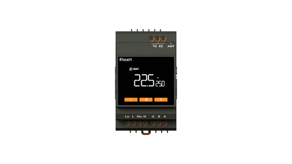 Yhdistelmätermostaatti Z-Wave Heatit DIN Smart 16A Modbus Kuva - 1