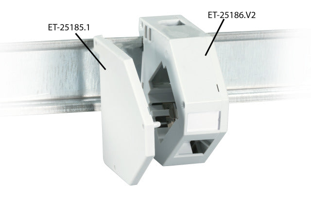 Kytkentäkotelo DIN-kisko päätylevy Päätylevy tuotteelle 7285912