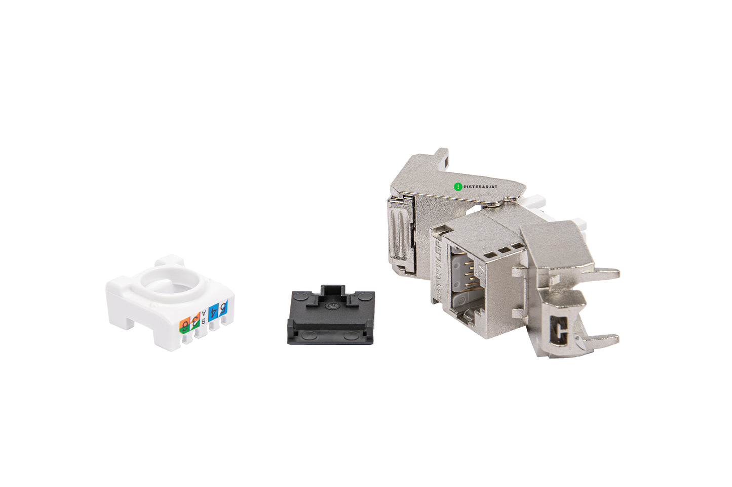 Liitin-KS-TC Plus RJ45 STP Keystone KS-TC Plus Cat.6A (IEC) tool-less, compact