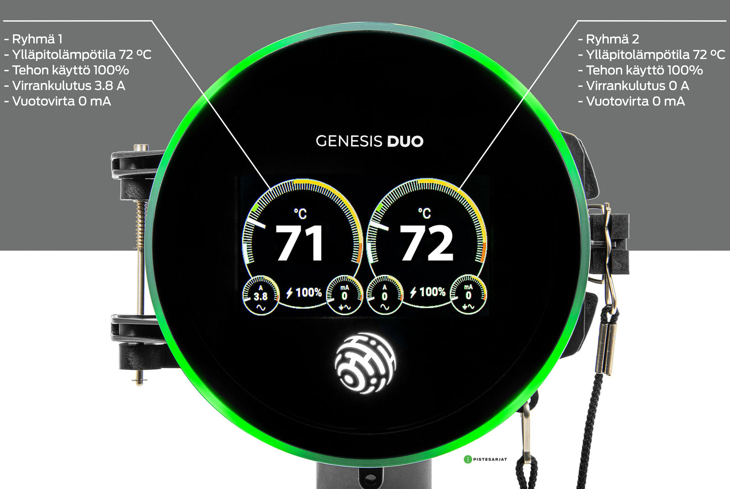 Thermon Genesis Duo elektroniset termostaatit Kuva - 8