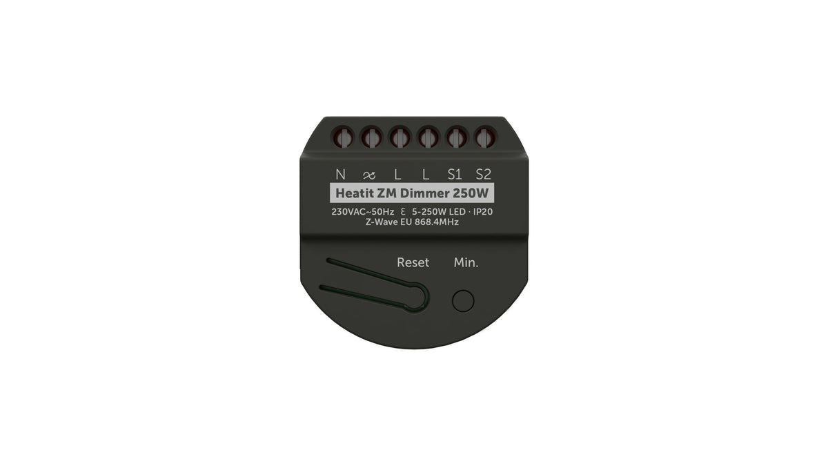 Himmennin inwall Z-Wave Heatit ZM Dimmer 250W Kuva - 2