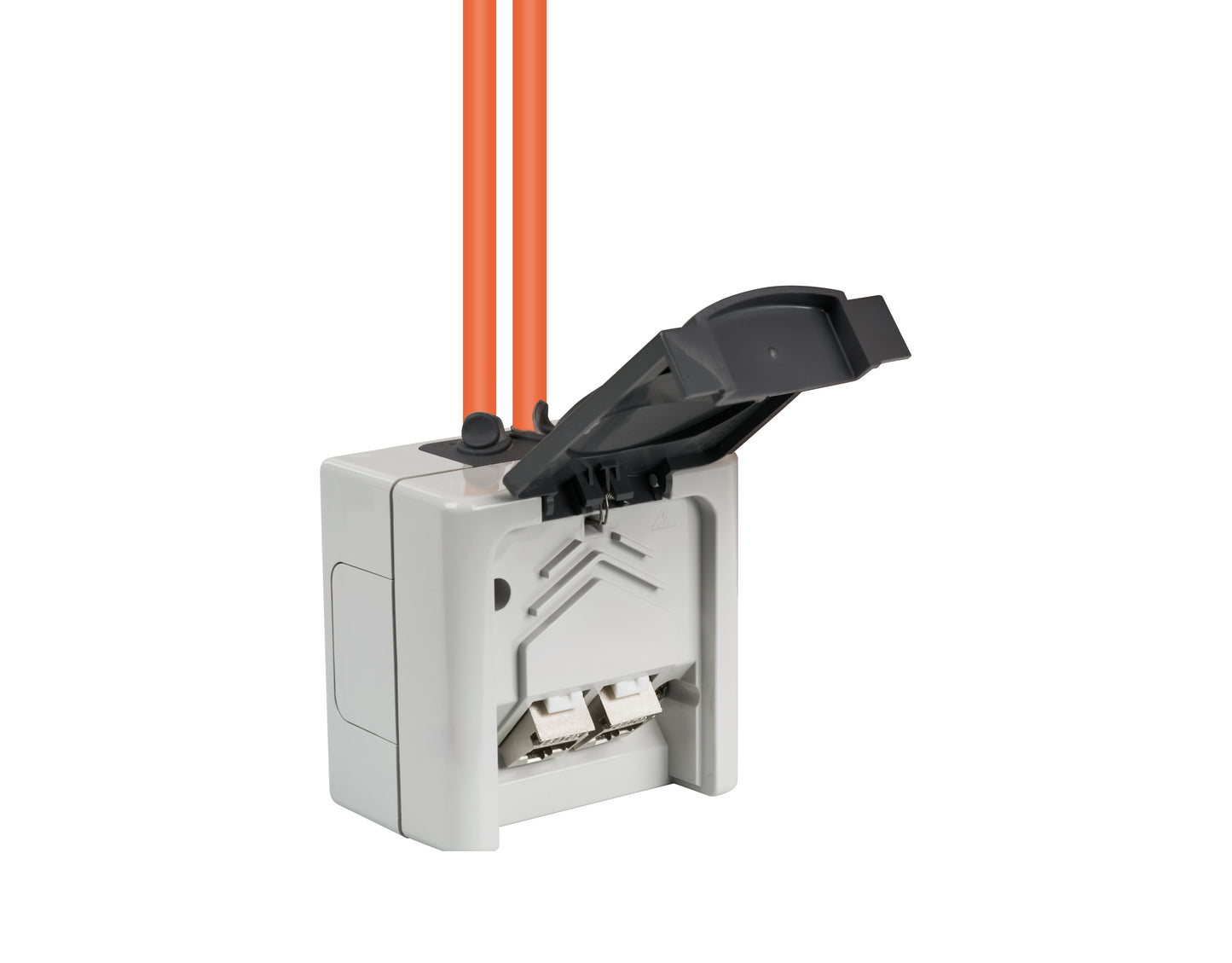 Pintarasia IP44, 2xCat6a Keystone IP44 Distribution box plastic