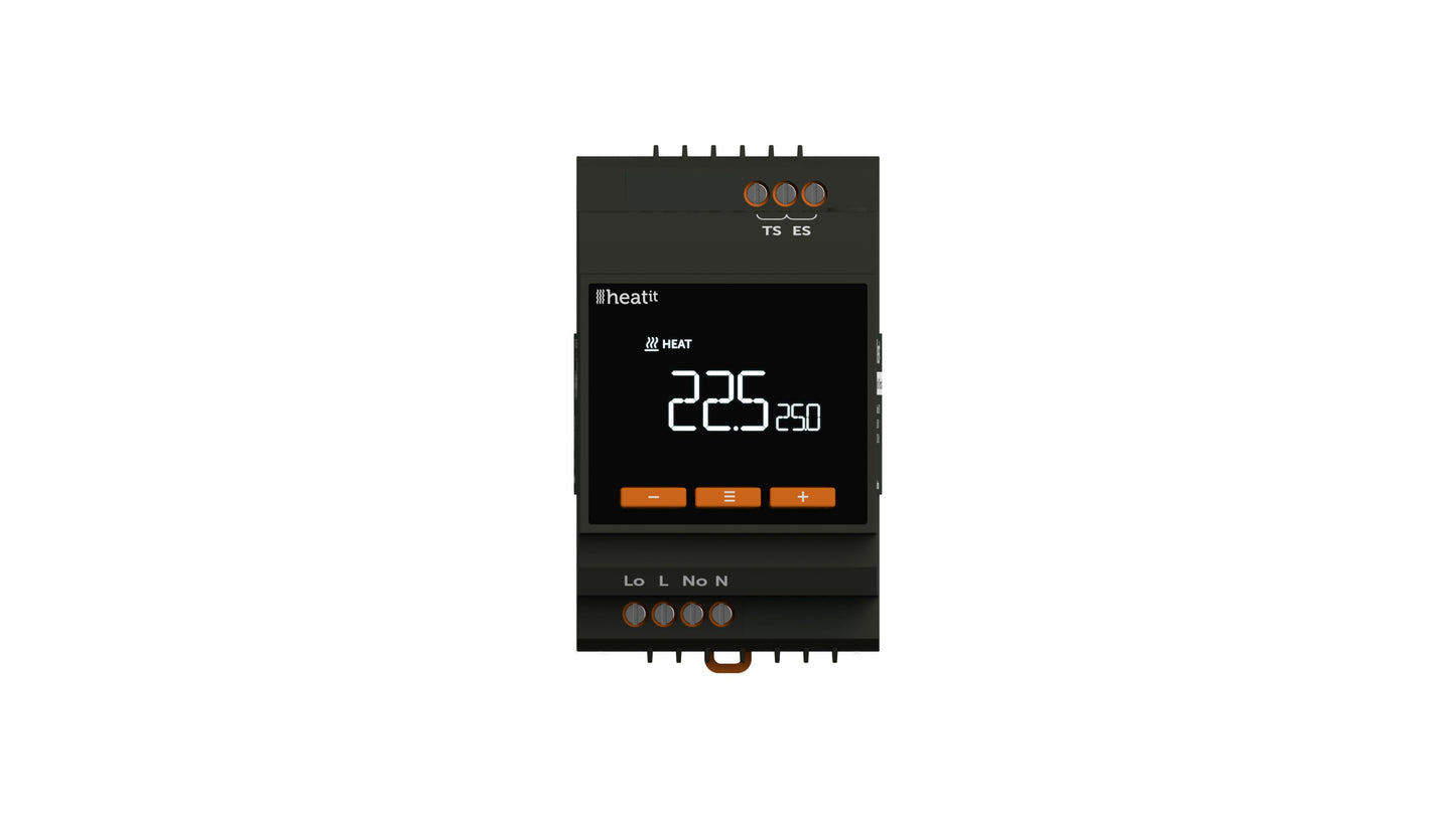 Yhdistelmätermostaatti Heatit DIN multifunction 16A Kuva - 2