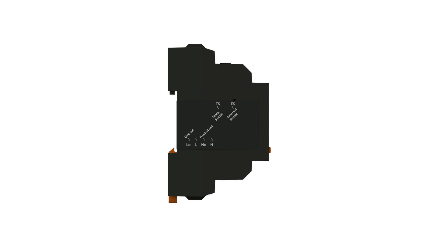 Yhdistelmätermostaatti Heatit DIN multifunction 16A Kuva - 5