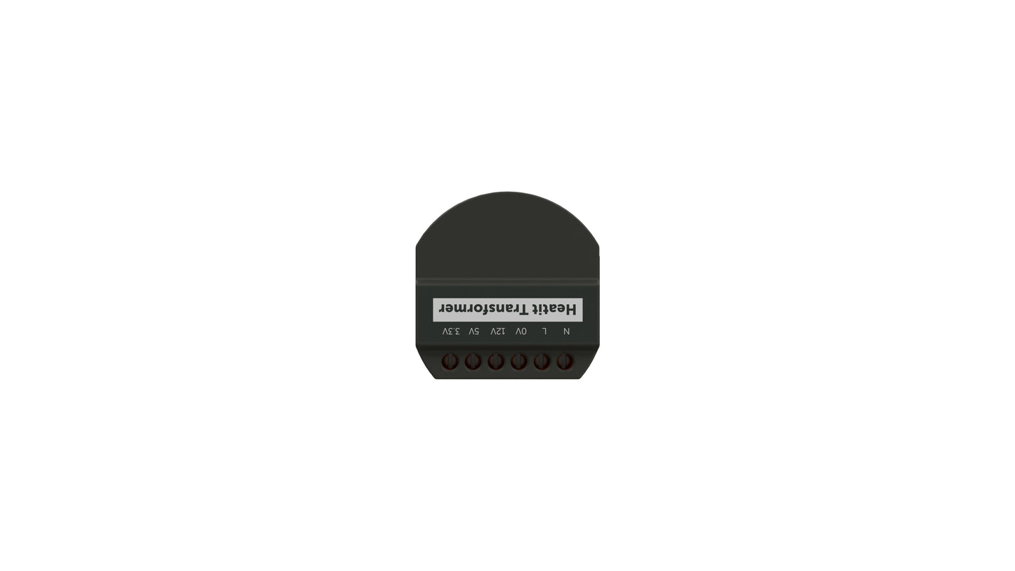 Muuntaja Heatit muuntaja 230VAC -> 12VDC - 5VDC - 3.3VDC Kuva - 2