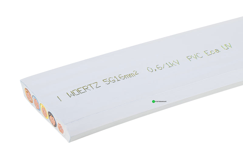 Lattakaapeli 5x16mm² PVC Harmaa Eca, UV-res