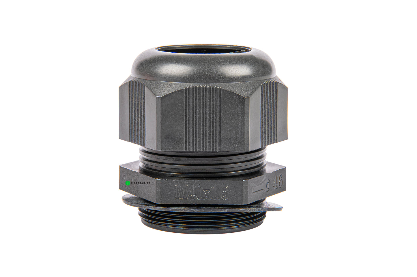 Läpivienti M40 22-32mm Musta