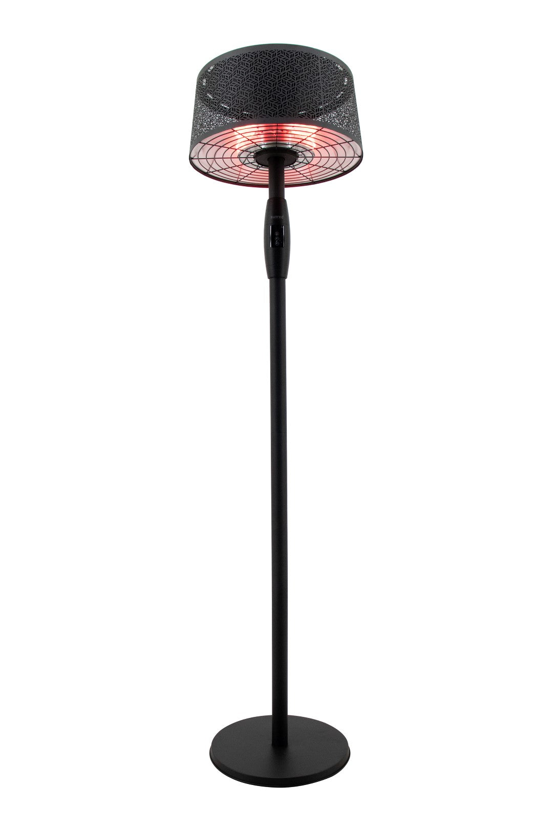 Infralämmitin Sunred Ultra Smart Moderna Artix Standing Black 2000w IP44