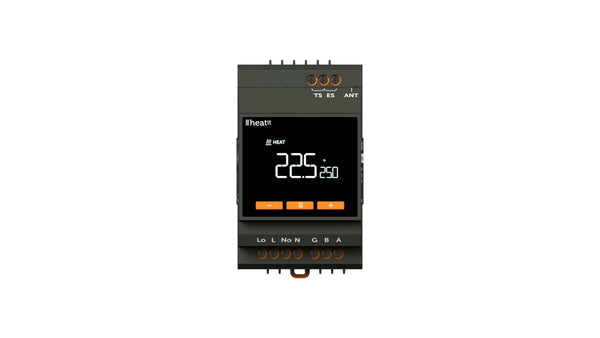 Yhdistelmätermostaatti Z-Wave Heatit DIN Smart 16A Modbus Kuva - 1