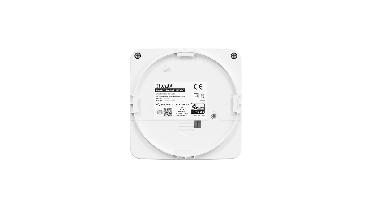 Palovaroitin Z-Wave Heatit Z-Smoke2 Detector 230VAC Kuva - 5