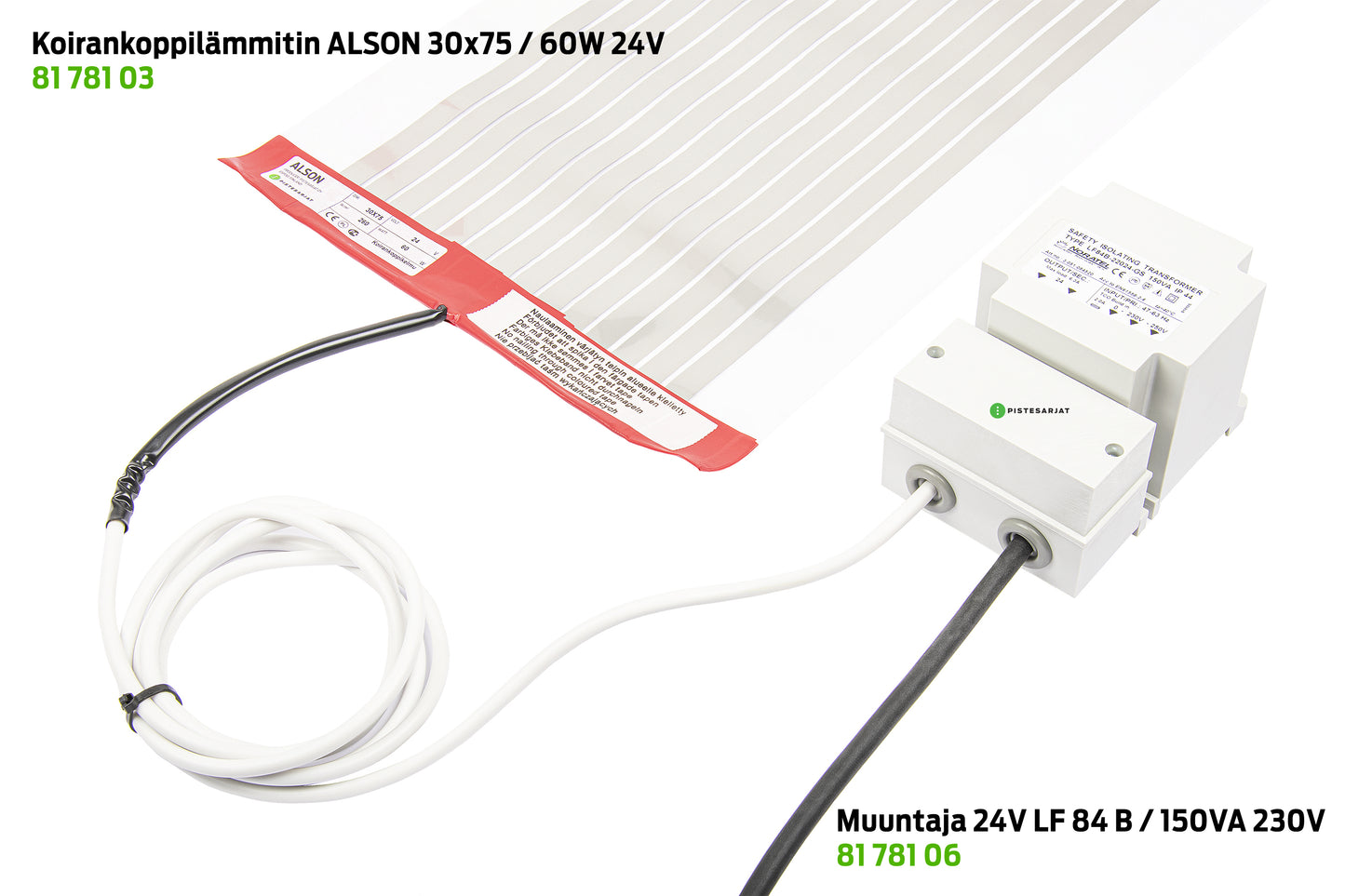 Muuntaja 24V LF 84 B / 150VA 230V