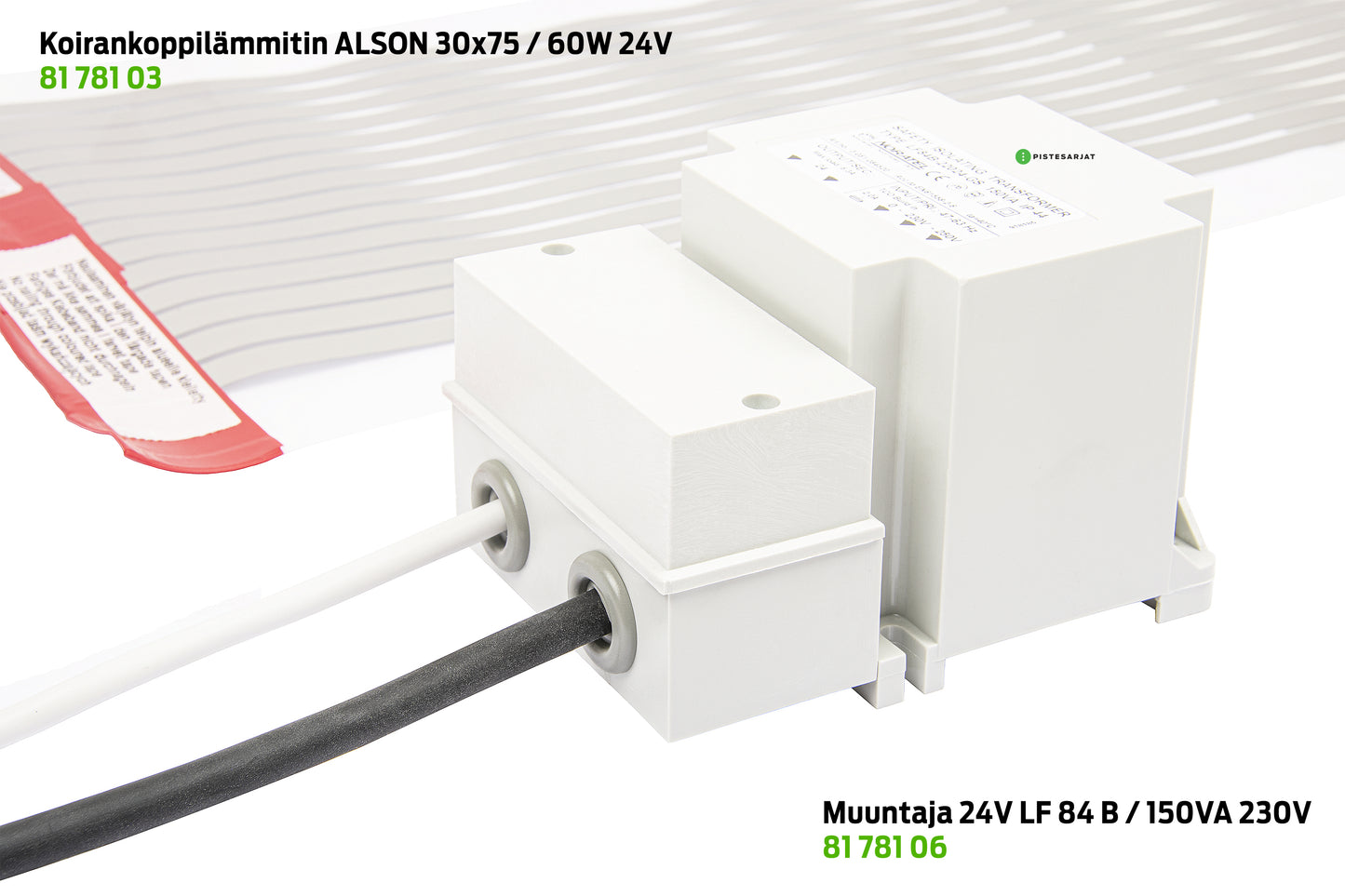 Koirankoppilämmitin ALSON 30x75 / 60W 24V
