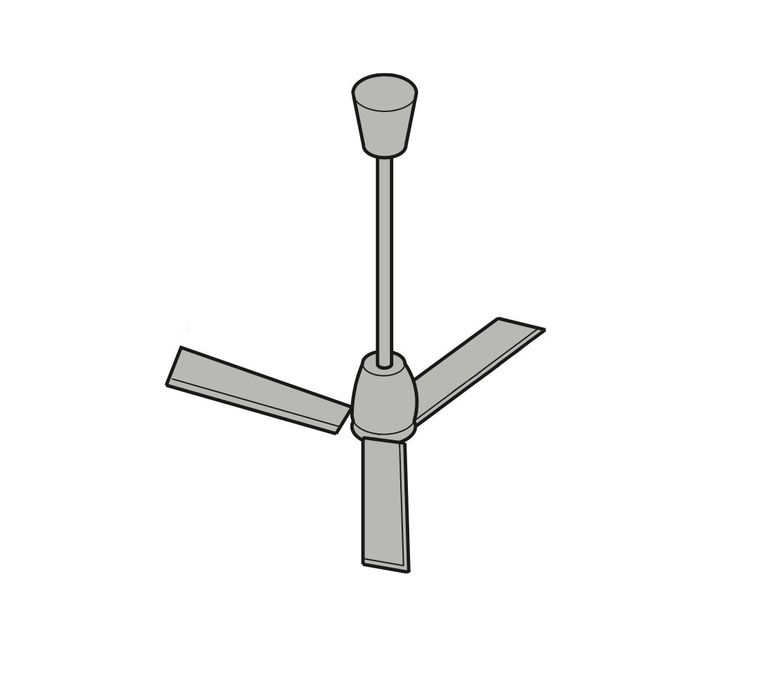 Kattotuuletin EcoFan P140 22.00m³/h Kuva - 1