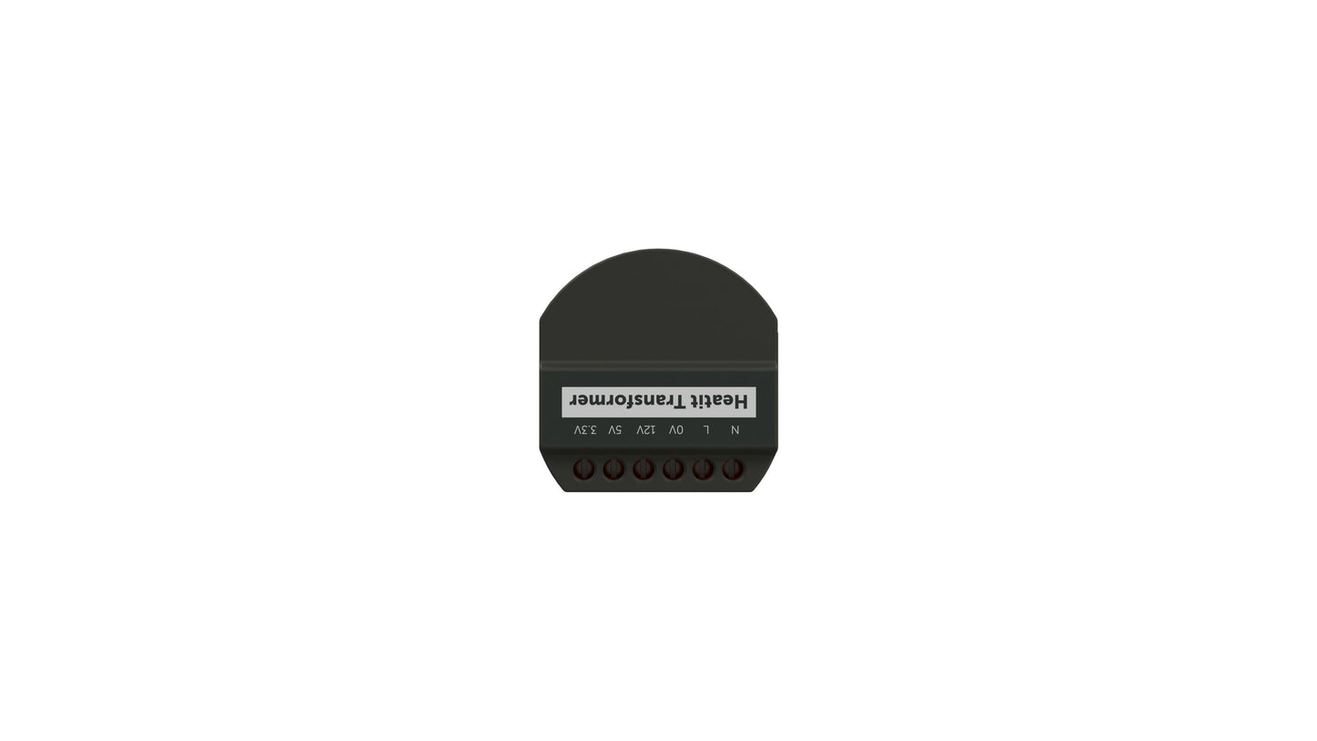 Muuntaja Heatit muuntaja 230VAC -> 12VDC - 5VDC - 3.3VDC Kuva - 2