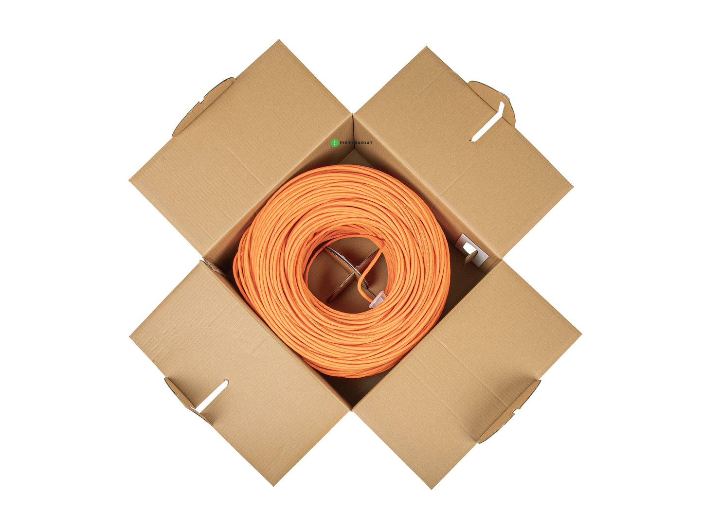 Tietoverkkokaapeli-Cat6 CU662 305m Eca Cat.6 U/UTP FRNC/LS0H 4Px0,55 Eca