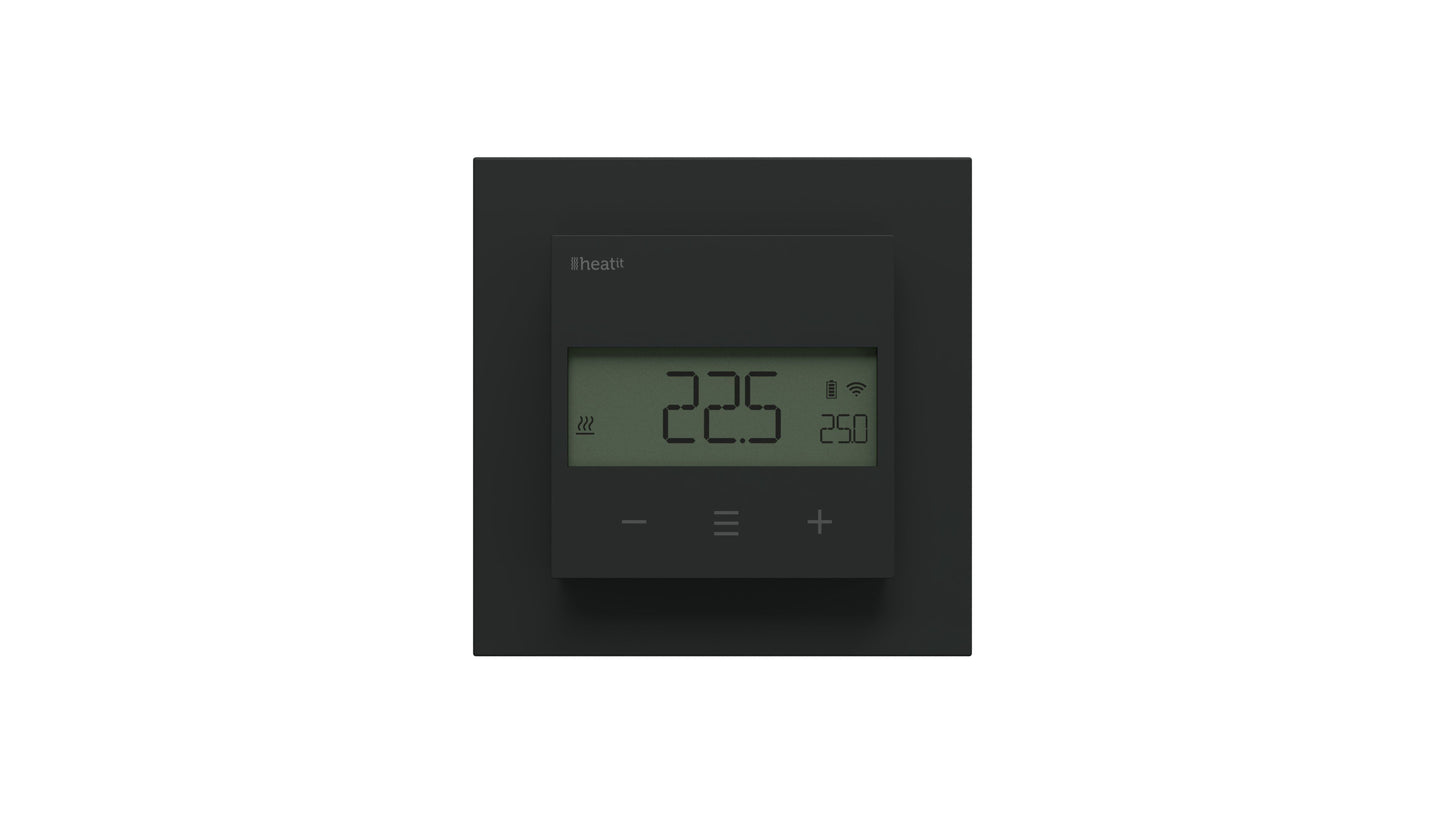 Huonetermostaatti Z-Wave heatit Z-Temp3 valkoinen / musta Kuva - 8
