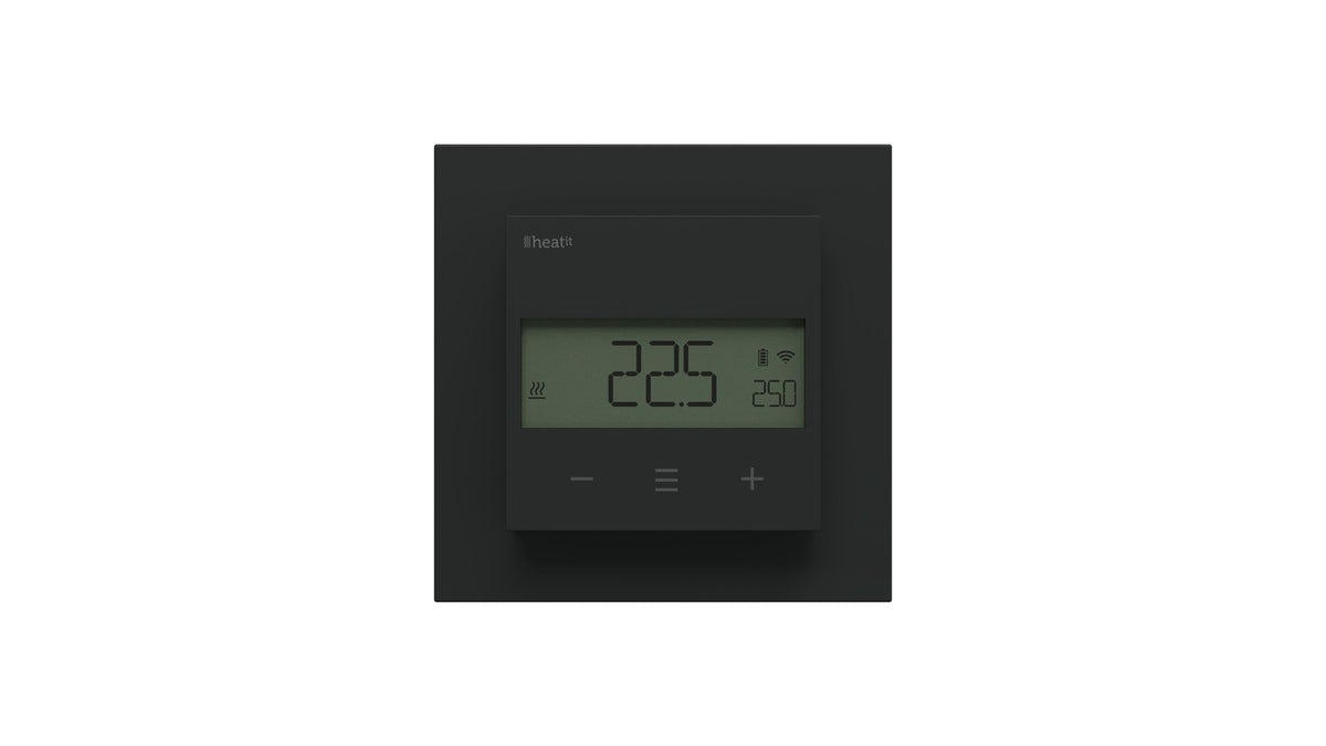 Huonetermostaatti Z-Wave heatit Z-Temp3 valkoinen / musta Kuva - 8