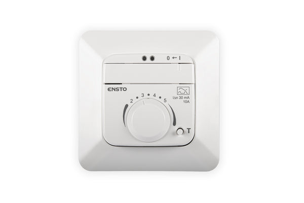 Vikavirta lattiatermostaatti ECO10BTW-J 10A IP31 U VVS Kuva - 1