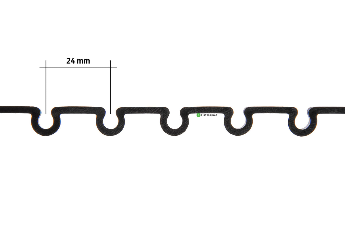 Kiinnityspanta 6x8mm muovi Kuva - 3