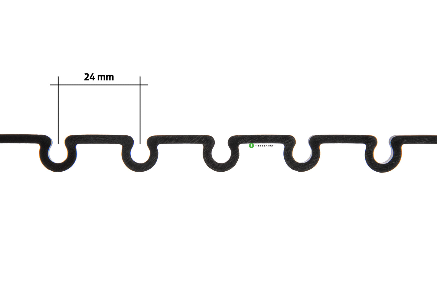 Kiinnityspanta 6x8mm muovi Kuva - 3