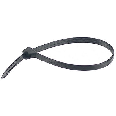 Nippuside musta 205mm-3,6mm-100kpl/pss