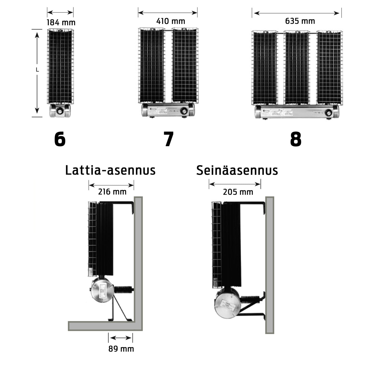 Norseman XB teollisuuslämmittimet ATEX Kuva - 17