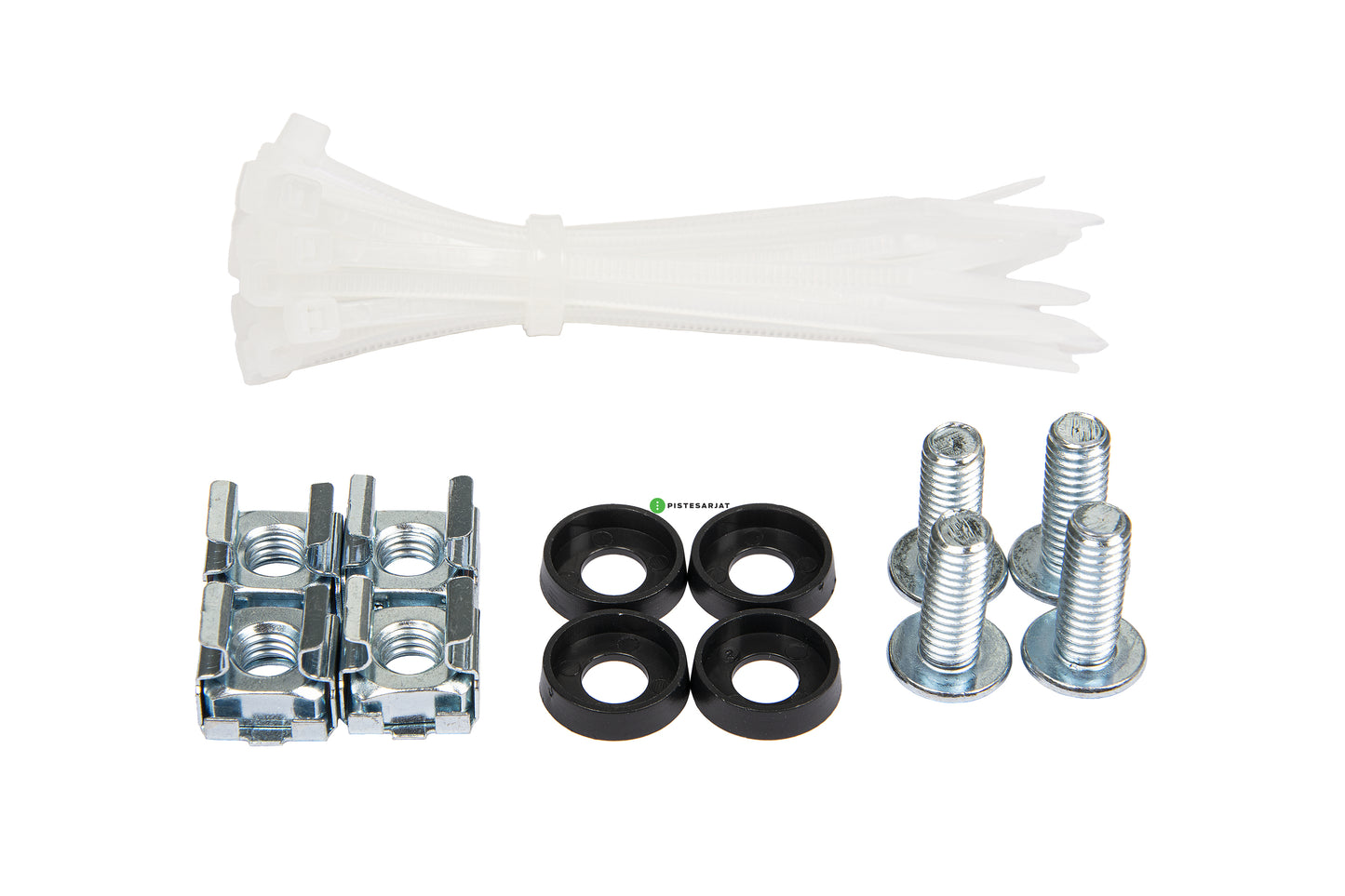 Paneeli-kupari, 24x UTP Keystone 24-aukkoinen, 1U, tyhjä suojaamaton