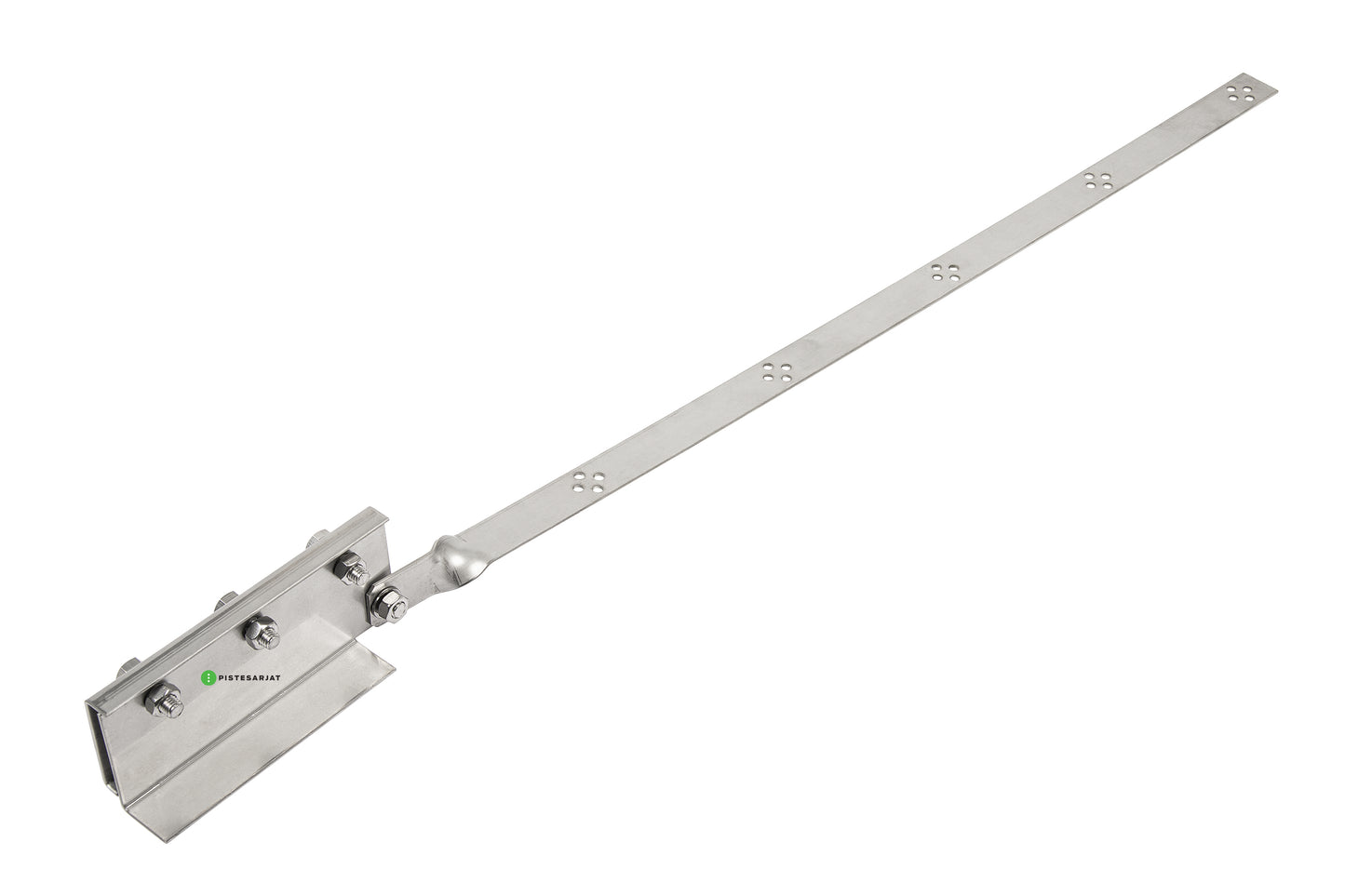 Peltikattokiinnike 80cm Konesaumaan