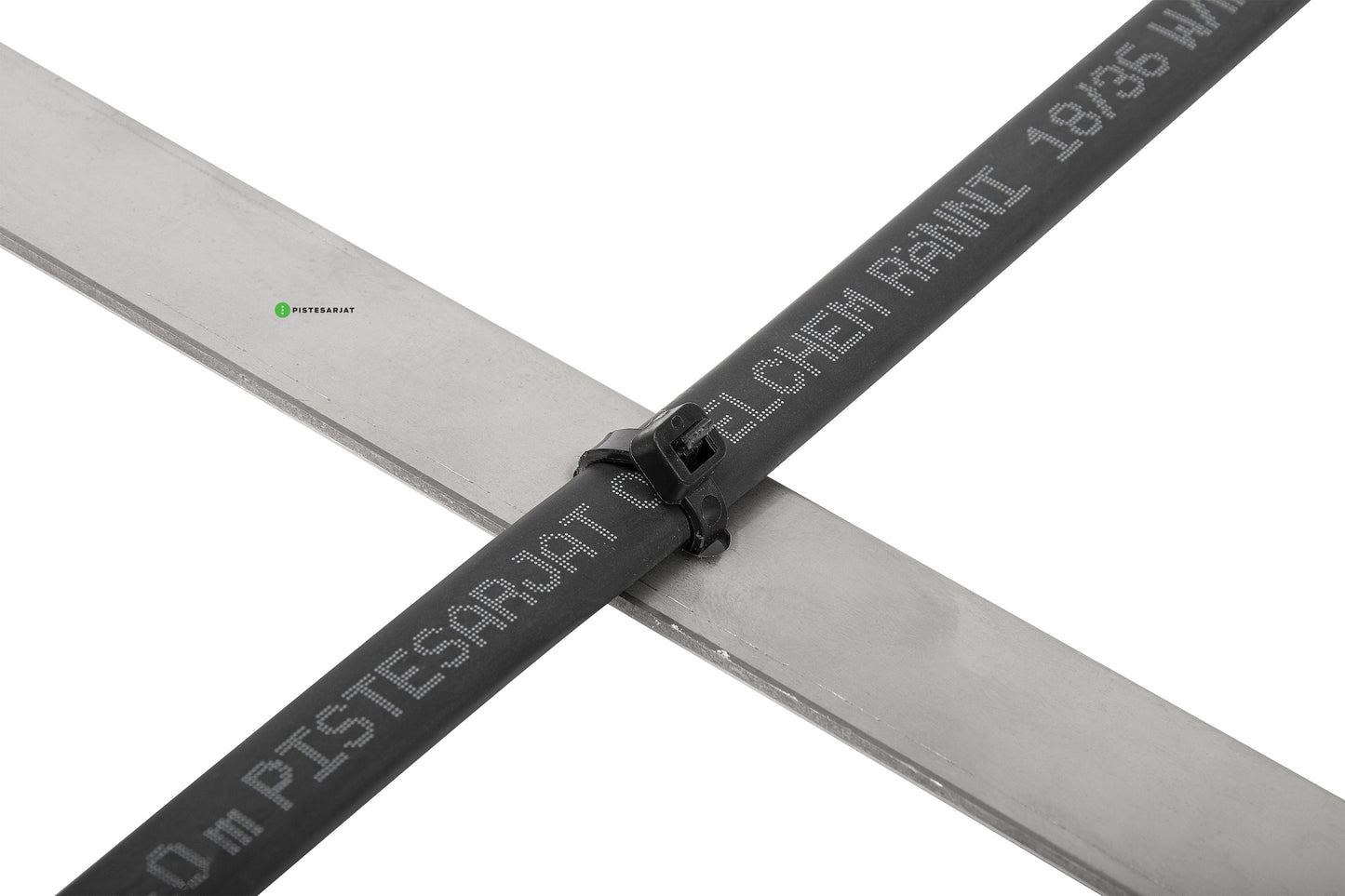 Peltikattokiinnike 80cm Konesaumaan