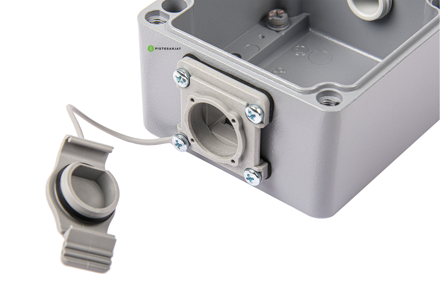 Pintarasia IP67, 1xRJ45, EiLiit. IP67 Outlet Keystone, Aluminium