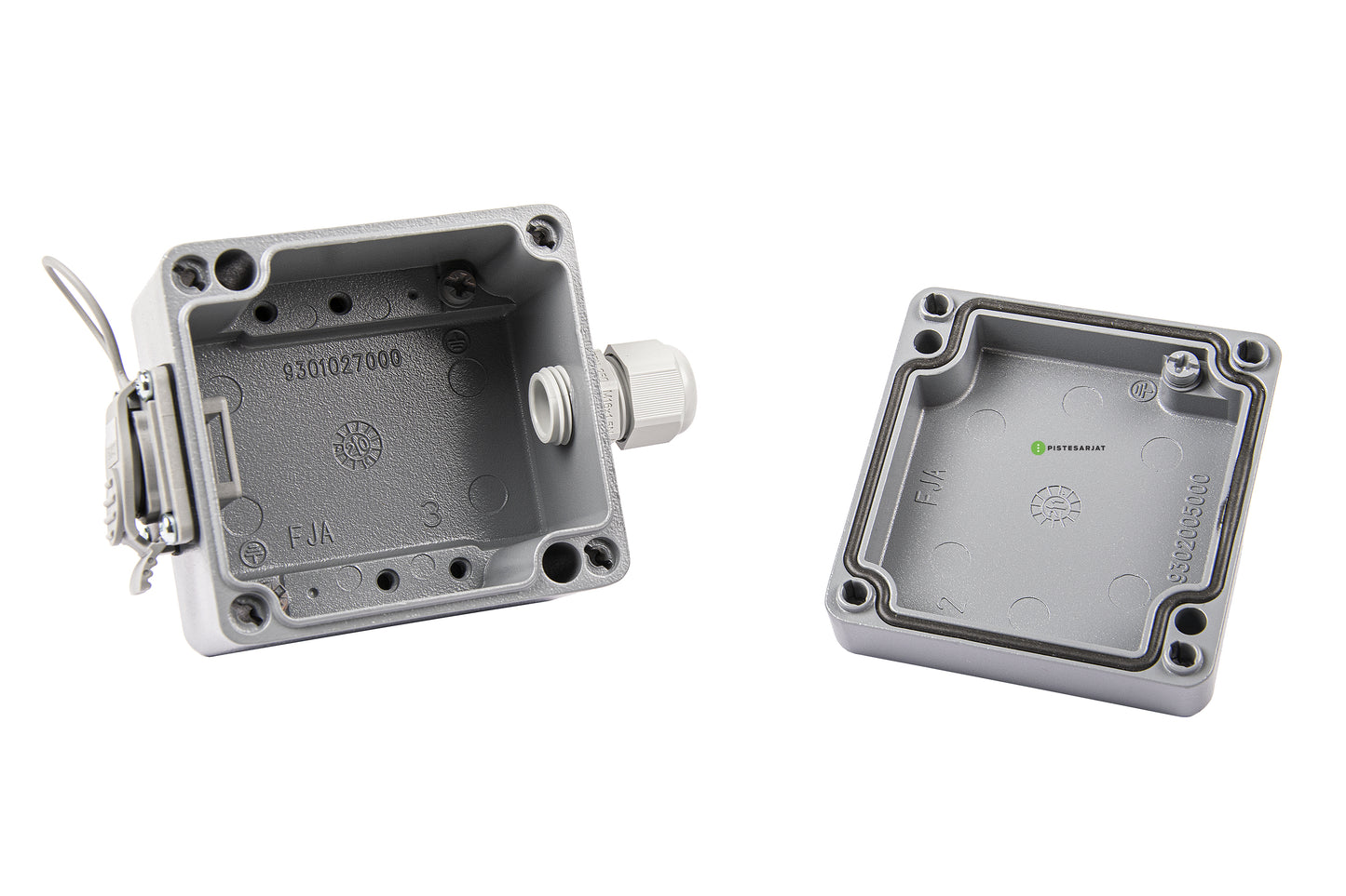 Pintarasia IP67, 1xRJ45, EiLiit. IP67 Outlet Keystone, Aluminium