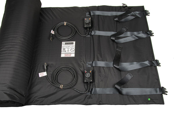 IBC-kontin lämmityselementit PST 2000W 1,0x4,4m 0-90°C ja 0-40°C Kuva - 1