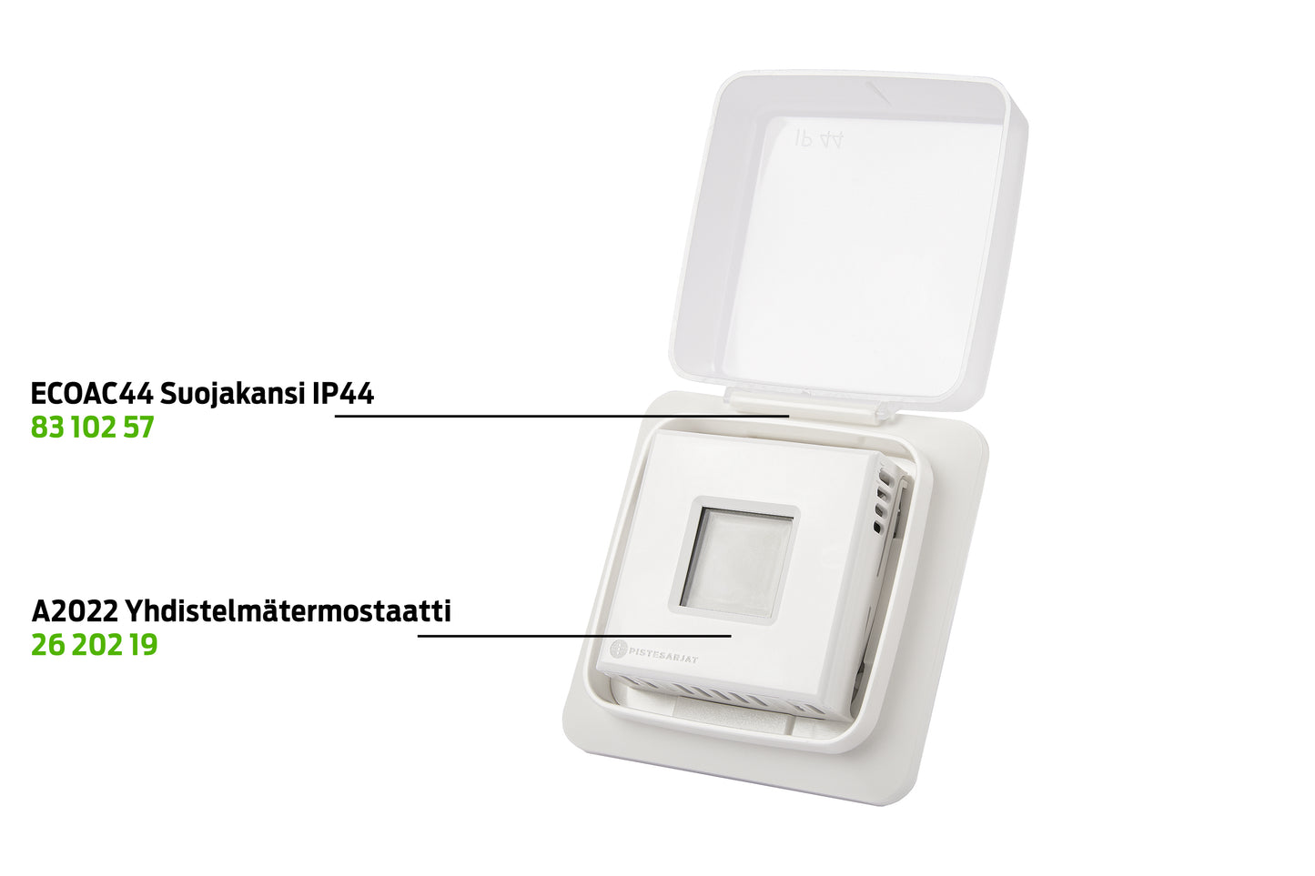 Suojakansi IP44 ECOAC44