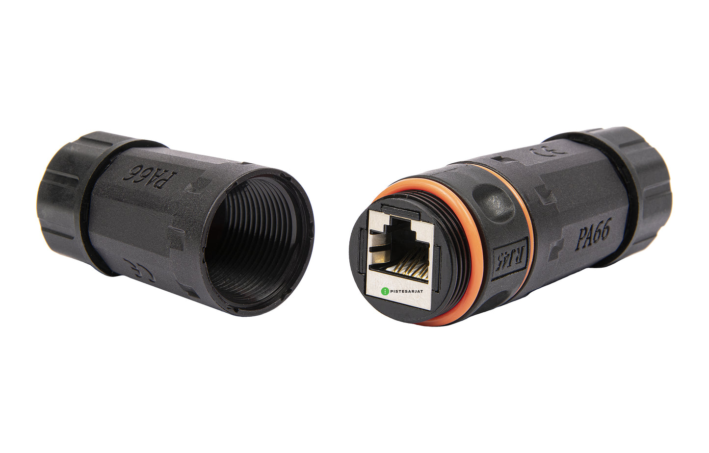 Liitin-Cat6a IP68 RJ45-RJ45 jatkos RJ45-RJ45 IP68 jatkos