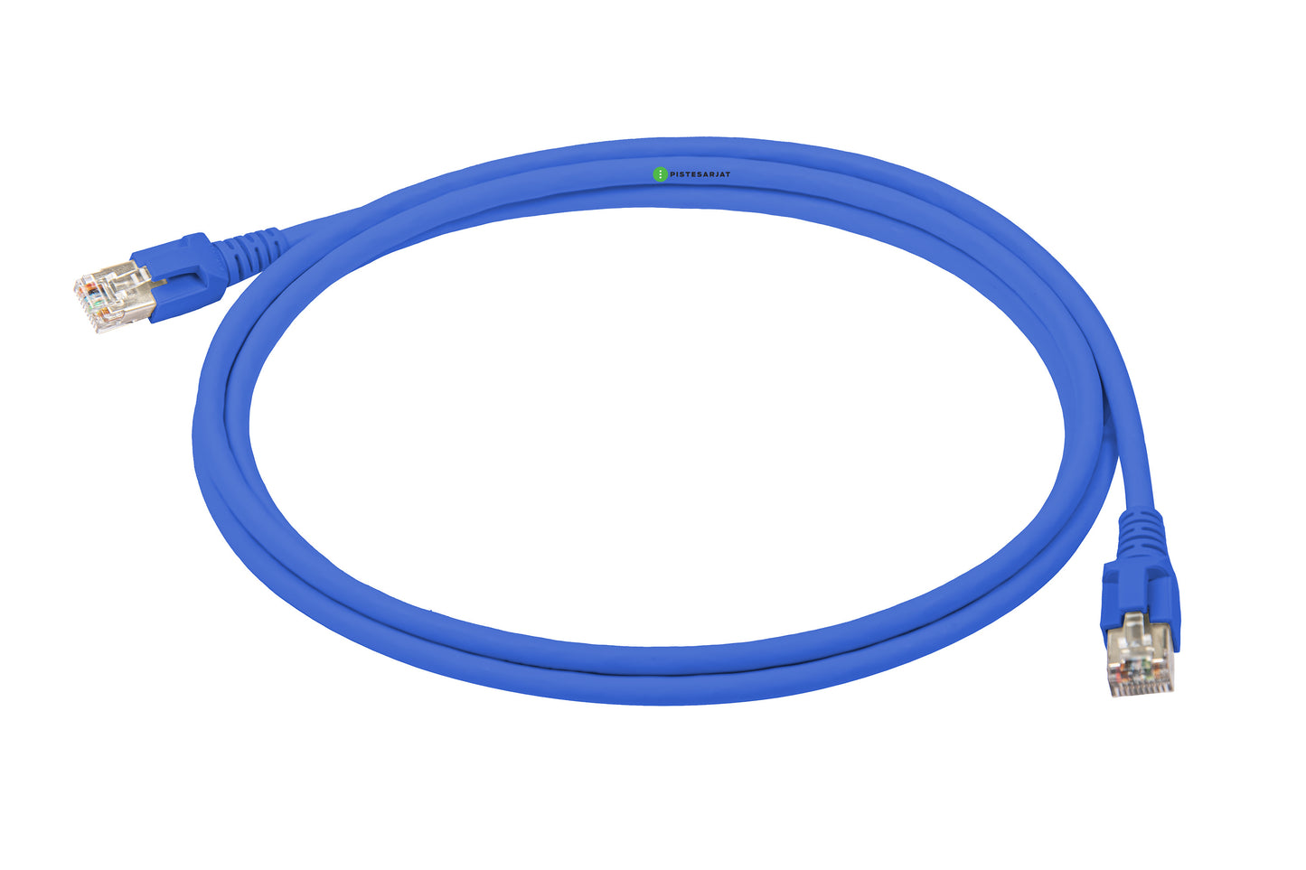 Kytkentäkaapeli Cat.6A Sininen (S/FTP) Dätwyler