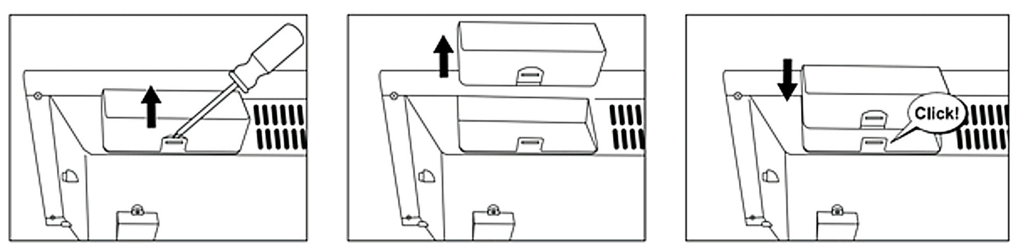 Adax SLX termostaatti, orja Adax SLX Slave black Kuva - 1