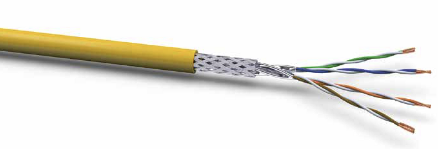 Tietoverkkokaapeli-Cat7a XLAN1200 Dca Cat.7a S/FTP FRNC/LS0H 4P Dca