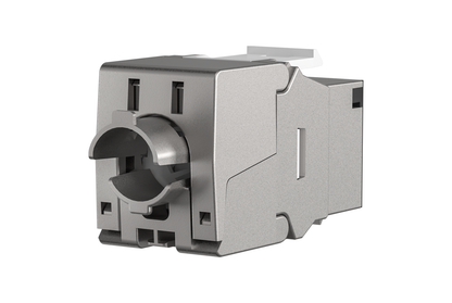 Liitin-Cat8 STP Keystone, työkaluton RJ45 Keystone STP, Cat.8, 40Gbit Kuva - 1