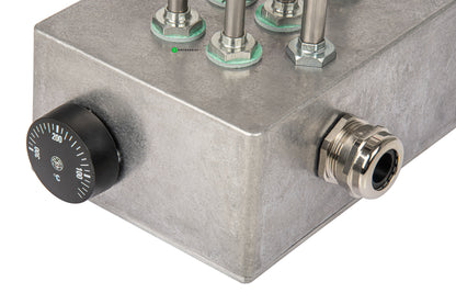 Takkalämmitin termostaatilla Effekt 3x1000W 230V 100-300°C Kuva - 3