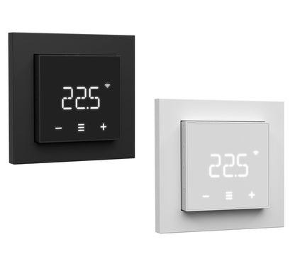 Yhdistelmätermostaatti Z-Wave Heatit Z-TRM7 valkoinen / musta
